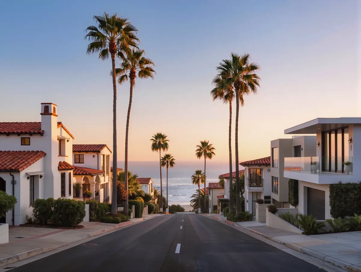 Del Mar coastline